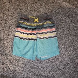 Boys xs 4/5 swim trunks simple cat and jack